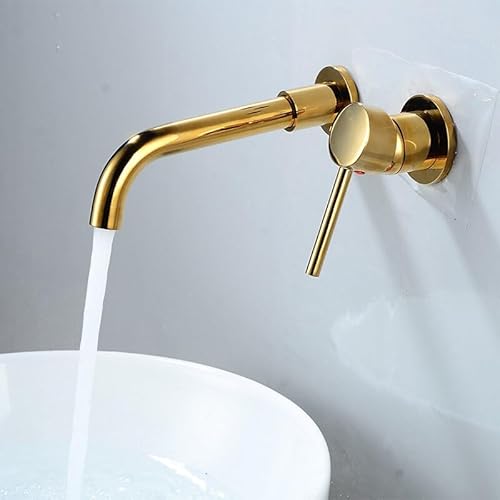Kupfer Versteckter Wandmontierter Mischbatterie Badezimmer Waschbecken Wasserhahn Waschbecken Wasserhahn Schwenkbarer Wandauslauf Einhand-verdeckter Wasserhahn Küche Kupfer Versteckter Wandmontierter Mischbatterie Badezimmer Waschbecken Wasserhahn Waschbecken Wasserhahn Schwenkbarer Wandauslauf Einhand-verdeckter Wasserhahn Küche von PWQBABJWL