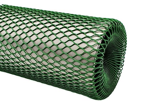 Ø40-80 mm | GRÜN | Netzschlauch Oberflächenschutznetz Verpackungsnetz 20 Meter von PWS