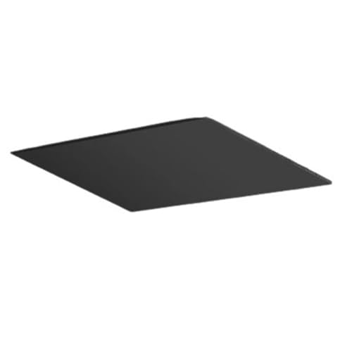 ABS-Kunststoffplatten ABS-Kunststoffplatte, starre Kunststoffplatte, schwarz, 100 x 200 mm bis 300 x 300 mm, 1 mm bis 20 mm Dicke, 1 Packung(300X300X5mm) von PXAMORTEL