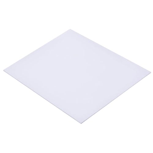 ABS-Kunststoffplatten ABS-Kunststoffplatte, weiß, formbar, mehrere Größen(200 * 200 * 0.5mm(10pcs)) von PXAMORTEL