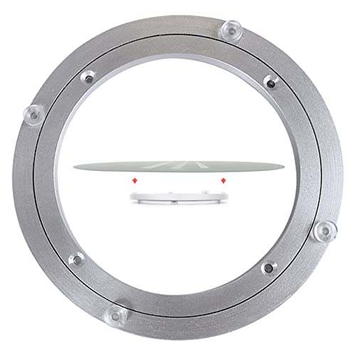 Aluminiumlegierung Lazy Susan Drehbar, 120~1000Mm Drehteller Beastand, Leises, Rundes, 360° Drehbares Lazy Susan Kugellager/40Cm(40Cm) von PXAMORTEL