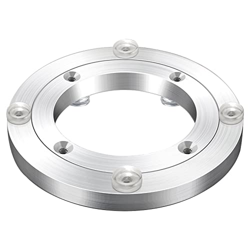 Aluminiumlegierung Lazy Susan Drehbar, Leiser, sanfter 360-Grad-Drehteller, 5 bis 40 Zoll, Beastand/45 cm(100 cm) von PXAMORTEL