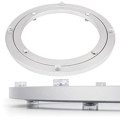 Aluminiumlegierung Lazy Susan Drehbar, Runder 360 Grad drehbarer Schwenkteller, Drehfuß for Tischplatte / 120 mm(1000 Mm) von PXAMORTEL