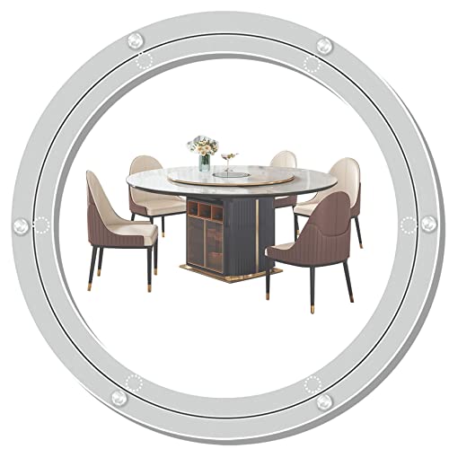 Aluminiumlegierung Lazy Susan Drehbar, Rutschfeste Tisch-Drehteller-Basis, drehbar, 400 mm(200 Mm) von PXAMORTEL