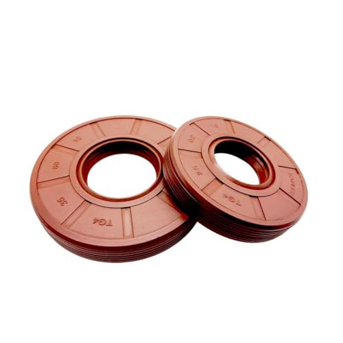 Doppellippen-Öldichtung, Fluorkautschuk-Skelett-Öldichtung TG4, mehrere Größen, 5 Stück(16 mm x 26 mm x 6 mm) von PXAMORTEL