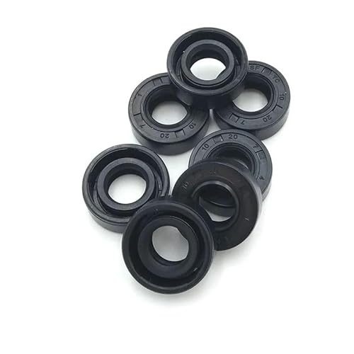 Doppellippen-Öldichtung, Wellendichtring TC Nitrilbeschichtet Doppellippe mit Strumpfband Mehrere Größen 2er-Pack(12x19x3mm 2pcs) von PXAMORTEL