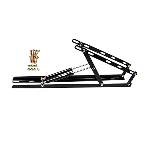 Gasdruckfeder-Dämpfungsvorrichtung, 2er-Packung mit Stauraumbett-Hebemechanismus, mehrfarbig, mehrere Größen(Black,62cm) von PXAMORTEL