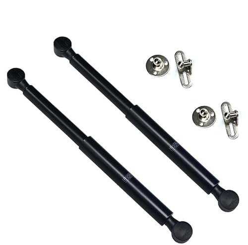 Gasdruckfeder-Dämpfungsvorrichtung, Packung mit 4 100N mehrfarbigen Gasdruckfedern zur Unterstützung des Schrankdeckels(Black,B 100N) von PXAMORTEL