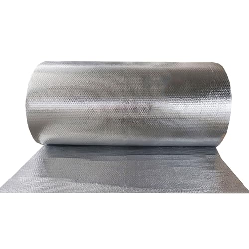 Heizkörper-Reflektorplatten, 2-lagige Aluminiumfolie-Luftpolsterfolie 1 x (1-10) m mit Klebstoff(1x8m) von PXAMORTEL