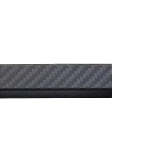 Kohlefaserrohr, 2 Stück Matte Twill Rechteckige Kohlefaserrohre 500 mm 3K Hohe Härte Verbundmaterial Rohr Außendurchmesser 20 mm 48 mm 50 mm 108 mm(48x28x2.0mm) von PXAMORTEL