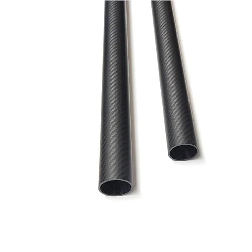 Kohlefaserrohr, 2 stücke Carbon Fiber Rohr Länge 500mm Hohe Verbund Härte Material 3K Twill Matte Rohre(16x12x500mm) von PXAMORTEL