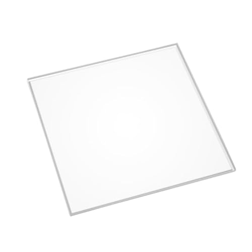 Kristallklares Acryl-Kunststoffblech, Transparente Acrylplatten 150 x 200 mm, 2–5 mm dick, for Glasersatz und Tischschilder(3.0Mm) von PXAMORTEL