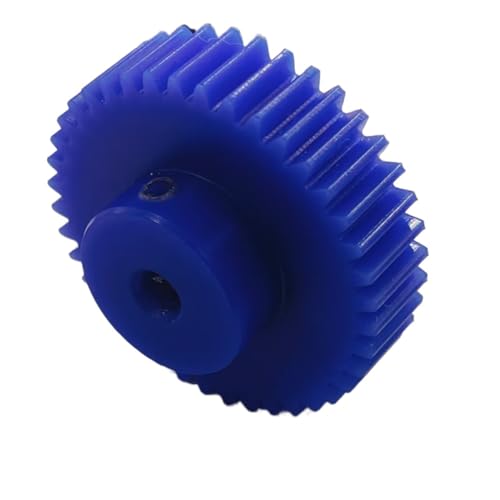Kunststoff-Motorrad, 1 stücke Blau Nylon 1,25 Modul Stirnradgetriebe 6,35mm Bohrung 11-19T(19 Teeth) von PXAMORTEL