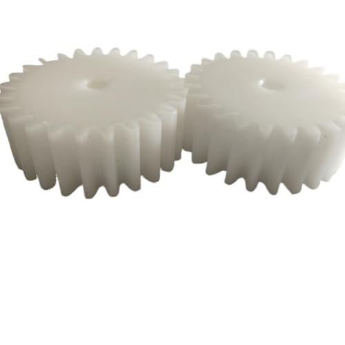 Kunststoff-Motorrad, 2 Stück 2M Kunststoff Stirnrad Ritzel 10mm Bohrung 20mm Dicke Gerade Zähne 10T-19T(12 Teeth) von PXAMORTEL