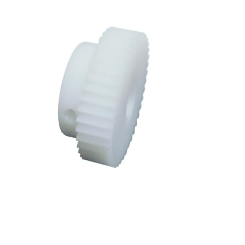 Kunststoff-Motorrad, Kunststoff-Stirnrad 0,8 M 37T Schritt gerade Zähne Ritzel 8mm Zähne Dicke 4-15mm Bohrung(10mm bore) von PXAMORTEL
