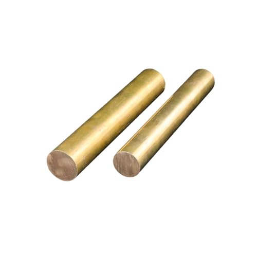 Massive Kupfer-Rundstange, H62 Messing-Rundstäbe, 2er-Pack, Durchmesser 0,8–3 mm x 500 mm(2.2x500mm) von PXAMORTEL