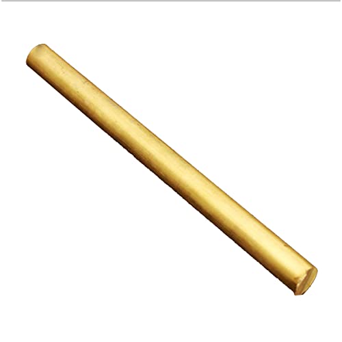 Massive Kupfer-Rundstange, Massive Messingstange, Rundstange for Modellbau, 2er- oder 3er-Pack, Durchmesser 3–8 mm, Länge 1 m(4Mm*1M(3Pcs)) von PXAMORTEL