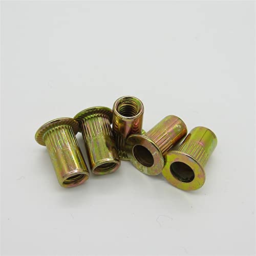 Metall-Blindnietmuttern, Einpressmuttern, Flachkopf-Einstecknietmuttern-Set, mehrere Größen(MAX(300PCS)) von PXAMORTEL