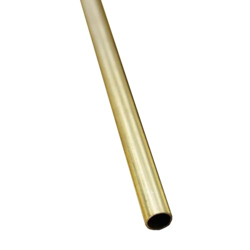 Nahtloses Rundrohr aus Messing, Messingrohr, Außendurchmesser 0,8–11 mm, Wandstärke 0,2 mm, Länge 300 mm(4x0.2x300mm) von PXAMORTEL