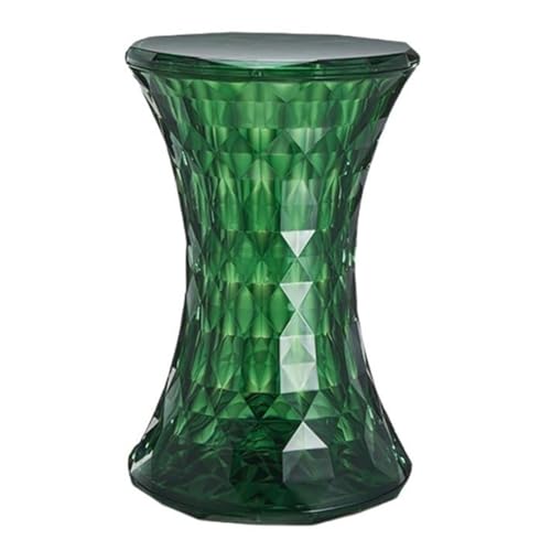 PXAMORTEL Acryl-Beistelltisch, Couchtisch, Acryl-Beistelltisch mit Abnehmbarer Tischplatte for den Innen- und Außenbereich, Mehrfarbig(Green) von PXAMORTEL