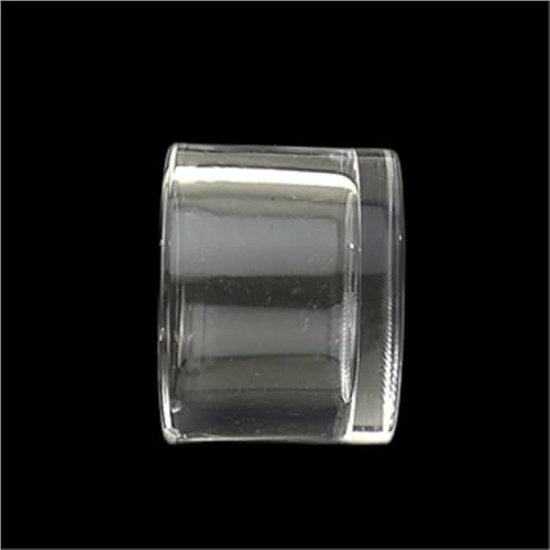PXAMORTEL Acryl-Winkelstück-Transparent-Rohrverbindungsstück 90-Grad-L-Rohrverschraubung, Dicker transparenter Acryl-Rohrverbinder(Red,25mm) von PXAMORTEL