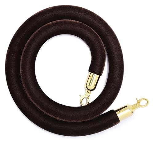 Samt-Absperrseil, Absperrseil 3/4/5 Seil Sicherheitsbarriere(C,1.4M/4.6Ft) von PXAMORTEL