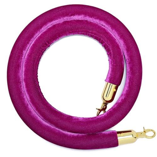 Samt-Absperrseil, Hängeseile Absperrseil(Purple,1.0M/3.3Ft) von PXAMORTEL