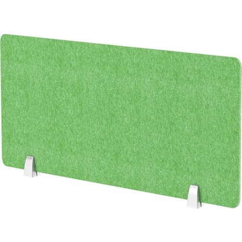 Schreibtisch-Trennwand, Schreibtischteiler for Anklemmen, Grün, mehrere Größen, CM(40x60CM) von PXAMORTEL