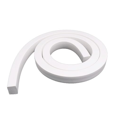 Selbstklebendes Schaumstoffband, Selbstklebende Silikon-Schaum-Isolierband-Dichtungsstreifen for Türen und Fenster in mehreren Größen(10x10mm) von PXAMORTEL
