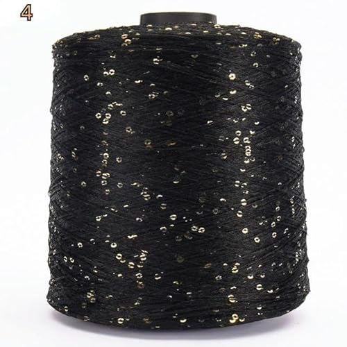 Sequin Sparkle Strickgarn, 500 g mehrfarbiges Strick- und Häkelgarn mit Pailletten(4) von PXAMORTEL