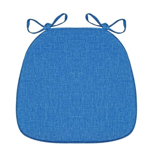 Stuhlkissen für Esszimmerstühle, 1/2/4 Packungen Sitzkissen for Esszimmer und Küche mit maschinenwaschbarem Bezug, rutschfeste Stuhlpolster for Esszimmer mit Bändern, weich und bequem(Precious Blue,41 Stuhlkissen für Esszimmerstühle, 1/2/4 Packungen Sitzkissen for Esszimmer und Küche mit maschinenwaschbarem Bezug, rutschfeste Stuhlpolster for Esszimmer mit Bändern, weich und bequem(Precious Blue,41 von PXAMORTEL