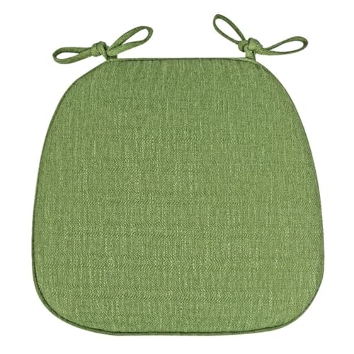 Stuhlkissen für Esszimmerstühle, 1/2/4 Packungen U-förmiges Küchensitzkissen mit Bändern, rutschfeste Stuhlpolster for Esszimmer- und Küchenstühle mit maschinenwaschbarem Bezug(Green,41x43cm*1 Pack) Stuhlkissen für Esszimmerstühle, 1/2/4 Packungen U-förmiges Küchensitzkissen mit Bändern, rutschfeste Stuhlpolster for Esszimmer- und Küchenstühle mit maschinenwaschbarem Bezug(Green,41x43cm*1 Pack) von PXAMORTEL
