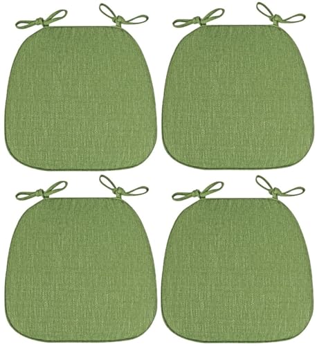 Stuhlkissen für Esszimmerstühle, 1/2/4 Packungen U-förmiges Küchensitzkissen mit Bändern, rutschfeste Stuhlpolster for Esszimmer- und Küchenstühle mit maschinenwaschbarem Bezug(Green,41x43cm*4 Packs) Stuhlkissen für Esszimmerstühle, 1/2/4 Packungen U-förmiges Küchensitzkissen mit Bändern, rutschfeste Stuhlpolster for Esszimmer- und Küchenstühle mit maschinenwaschbarem Bezug(Green,41x43cm*4 Packs) von PXAMORTEL