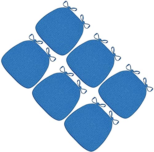Stuhlkissen für Esszimmerstühle, 2er-/4er-Set Stuhlpolster for Esszimmerstühle mit Bändern, rutschfeste Rückenlehne, U-förmige, weiche und bequeme Sitzkissen for Küchen-, Esszimmer- und Bürostühle(Pre Stuhlkissen für Esszimmerstühle, 2er-/4er-Set Stuhlpolster for Esszimmerstühle mit Bändern, rutschfeste Rückenlehne, U-förmige, weiche und bequeme Sitzkissen for Küchen-, Esszimmer- und Bürostühle(Pre von PXAMORTEL