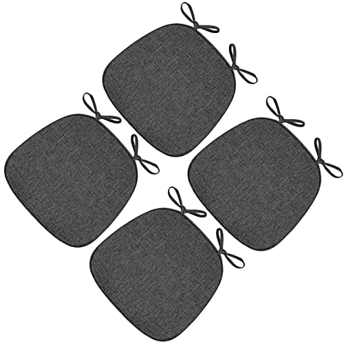 Stuhlkissen für Esszimmerstühle, 2er-/4er-Set Stuhlpolster for Esszimmerstühle mit Bändern, rutschfeste Rückenlehne, U-förmige, weiche und bequeme Sitzkissen for Küchen-, Esszimmer- und Bürostühle(Bla Stuhlkissen für Esszimmerstühle, 2er-/4er-Set Stuhlpolster for Esszimmerstühle mit Bändern, rutschfeste Rückenlehne, U-förmige, weiche und bequeme Sitzkissen for Küchen-, Esszimmer- und Bürostühle(Bla von PXAMORTEL