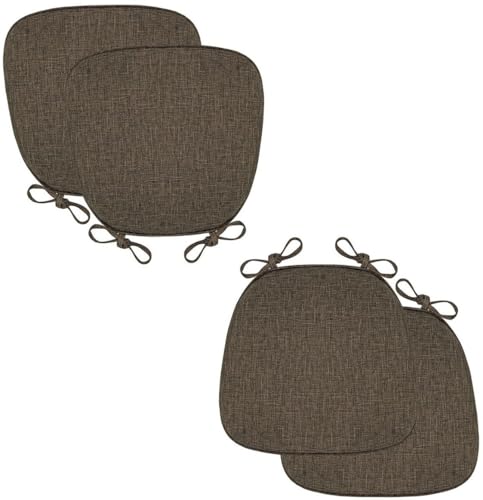 Stuhlkissen für Esszimmerstühle, Stuhlkissen for Esszimmerstühle, U-förmiges Sitzkissen mit Bändern, Stuhlpolster mit maschinenwaschbarem Bezug for Küchenstühle, Esszimmerstühle, Bürostühle(Coffee) Stuhlkissen für Esszimmerstühle, Stuhlkissen for Esszimmerstühle, U-förmiges Sitzkissen mit Bändern, Stuhlpolster mit maschinenwaschbarem Bezug for Küchenstühle, Esszimmerstühle, Bürostühle(Coffee) von PXAMORTEL