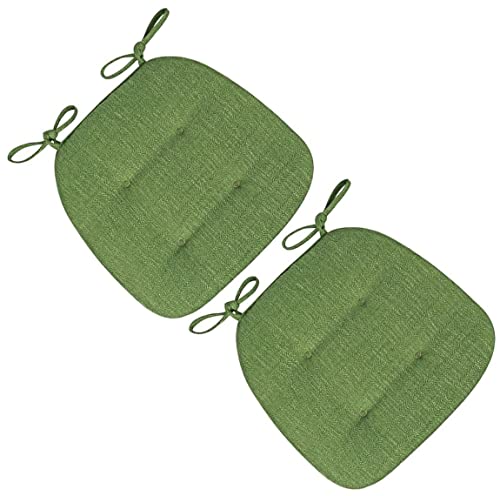 Stuhlkissen für Esszimmerstühle, Stuhlpolster for die Küche, 2/4/6 Packungen Stuhlkissen for Esszimmer und Küche, U-förmiges Sitzkissen mit Bändern for Stühle in Küche, Esszimmer und Büro(Grass Green, Stuhlkissen für Esszimmerstühle, Stuhlpolster for die Küche, 2/4/6 Packungen Stuhlkissen for Esszimmer und Küche, U-förmiges Sitzkissen mit Bändern for Stühle in Küche, Esszimmer und Büro(Grass Green, von PXAMORTEL
