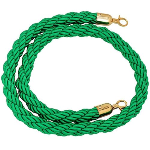 Verdrehtes Absperrseil, 1/1,5/2/2,5 m Absperrseile(Green,2.5M) von PXAMORTEL