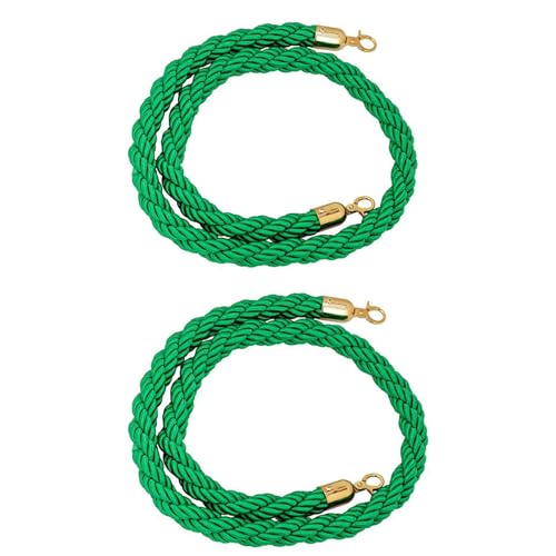 Verdrehtes Absperrseil, 2 Stück Absperrseile(Green,300Cm) von PXAMORTEL