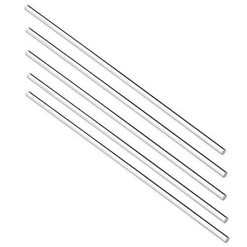 Runder Acrylstab, 5 Stück, durchsichtiger runder Acrylstab,(38Mm) von PXMWITSEZ