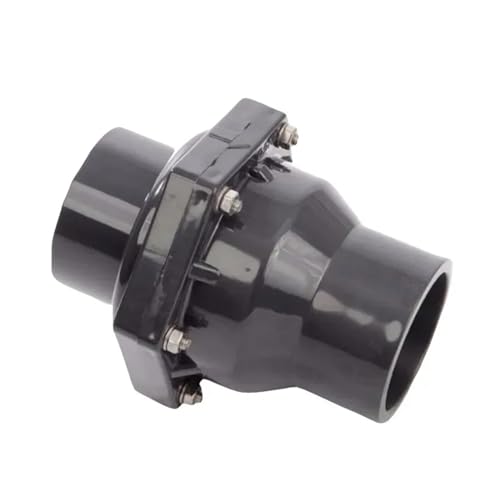 PVC-Rückschlagventil, 50 mm, innere Kunststoffklappe, Rückschlagventil, DN25, DN32, DN40, DN50, Universal-Vertikalventil(Inner 32mm) von PXQCHAVLN