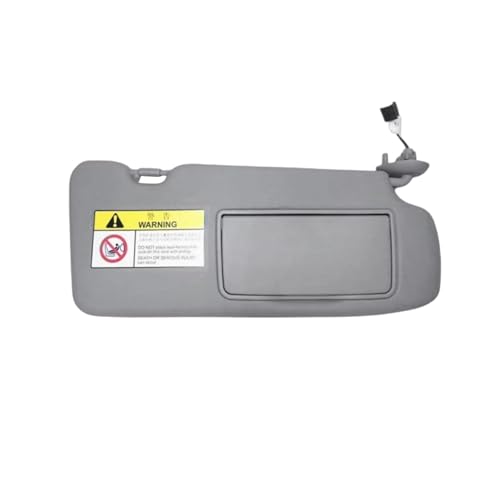 PYCJNFC 1 Paar Grau Sonnenblende Schatten W/Spiegel LichtAuto Sonnenschirm Für Honda CRV CR-V2017-2021 83280-TLY-H11ZB von PYCJNFC
