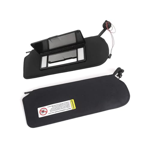 PYCJNFC Auto-Front-Sonnenblende Sonnenblenden mit Spiegeln und LED-Leuchten Für Chevrolet Corvette C5 1997-2004 10442033 10442034 von PYCJNFC
