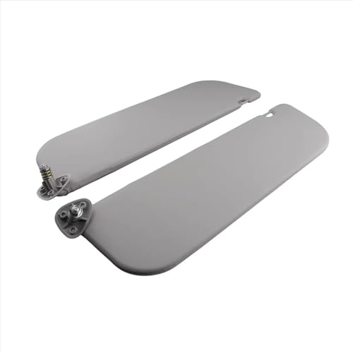 PYCJNFC Auto Links + Rechts Seite Grau Sonnenblende Für Für d E-150 E-250 E-350 E-450 2009-2014 9C2Z-1504105-AA von PYCJNFC