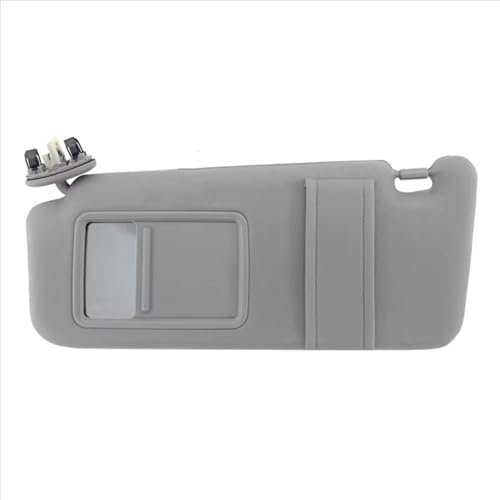 PYCJNFC Grauer Sonnenschutz fürs Auto, Linke Seite, mit Schiebedach und Lichtern Für Toyota Camry 2007 2008 2009 2010 2011 74320-06800-B0, 74310-06770-B0 von PYCJNFC