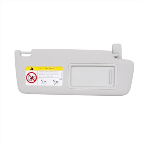 PYCJNFC Sonnenblende innen vorn rechts mit Spiegel Für VW Golf 7 SportsVan Jetta MK7 T-Cross Passat B8 CC T-ROC 5GG857552 von PYCJNFC