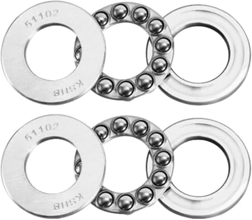 Axiallager, 51102 Drucklager 15 * 28 * 9 mm 10 STÜCKE ABEC-3 Axial Trust Nadel Flachrolle Axiallager, 51102 Drucklager 15 * 28 * 9 mm 10 STÜCKE ABEC-3 Axial Trust Nadel Flachrolle von PYENHDI