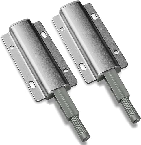 Magnetverschluss für Schränke, Push-Open-Funktion Magnetischer Türverschluss, Schubladenschließer, Magnetverschlüsse, Touch-Verriegelung, 2 Stück, Gold Magnetverschluss für Schränke, Push-Open-Funktion Magnetischer Türverschluss, Schubladenschließer, Magnetverschlüsse, Touch-Verriegelung, 2 Stück, Gold von PYENHDI