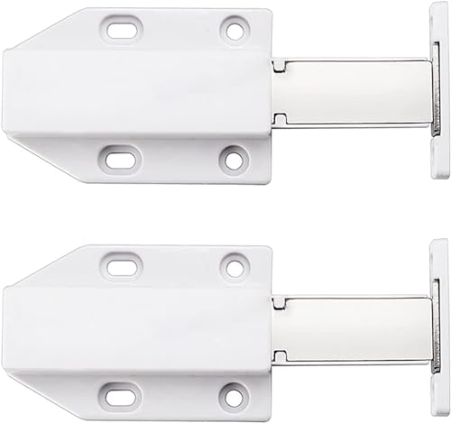 Magnetverschluss für Schränke, Push-Open-Funktion Magnetischer Türverschluss, Schubladenschließer, magnetischer Schranktür-Touch-Push, 2er-Pack von PYENHDI