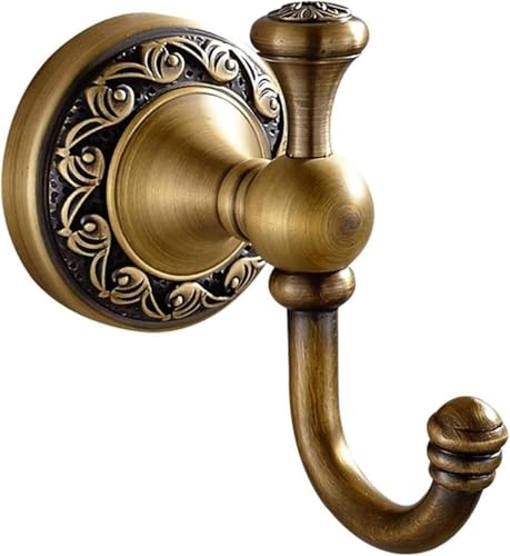 PYENHDI Kleiderhaken, Antike Messing-Finish Badezimmer Handtuchhalter Wand montiert Kleiderhaken Robe Haken PYENHDI Kleiderhaken, Antike Messing-Finish Badezimmer Handtuchhalter Wand montiert Kleiderhaken Robe Haken von PYENHDI